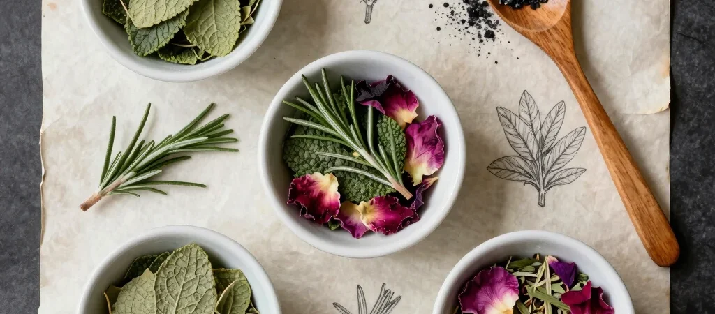 Build an Herbal Blend Around One Clear Note